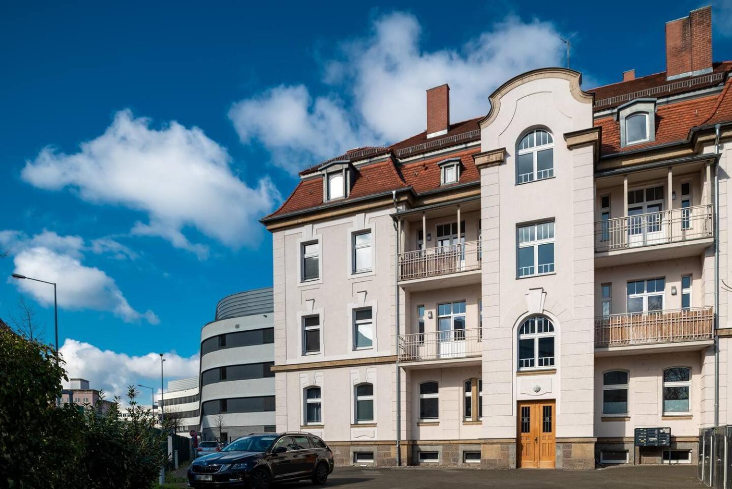 Arbio I Retro Apart Near Leipzig Hauptbahnhof Exteriér fotografie